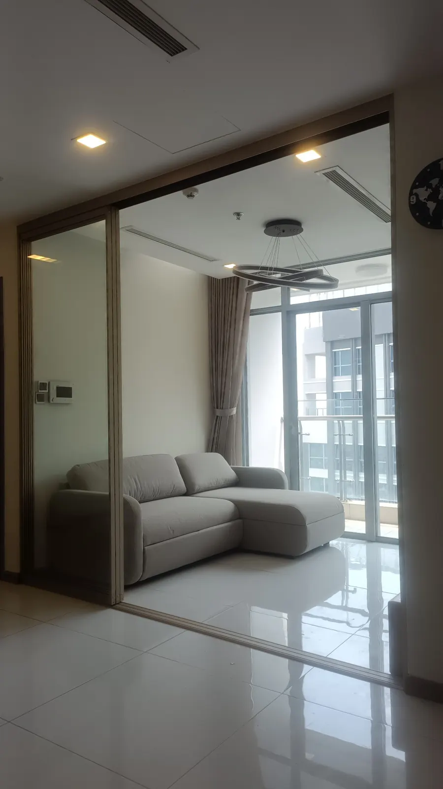 Cửa 3 cánh lùa liên động – Căn hộ – cửa 3 cánh lùa liên động