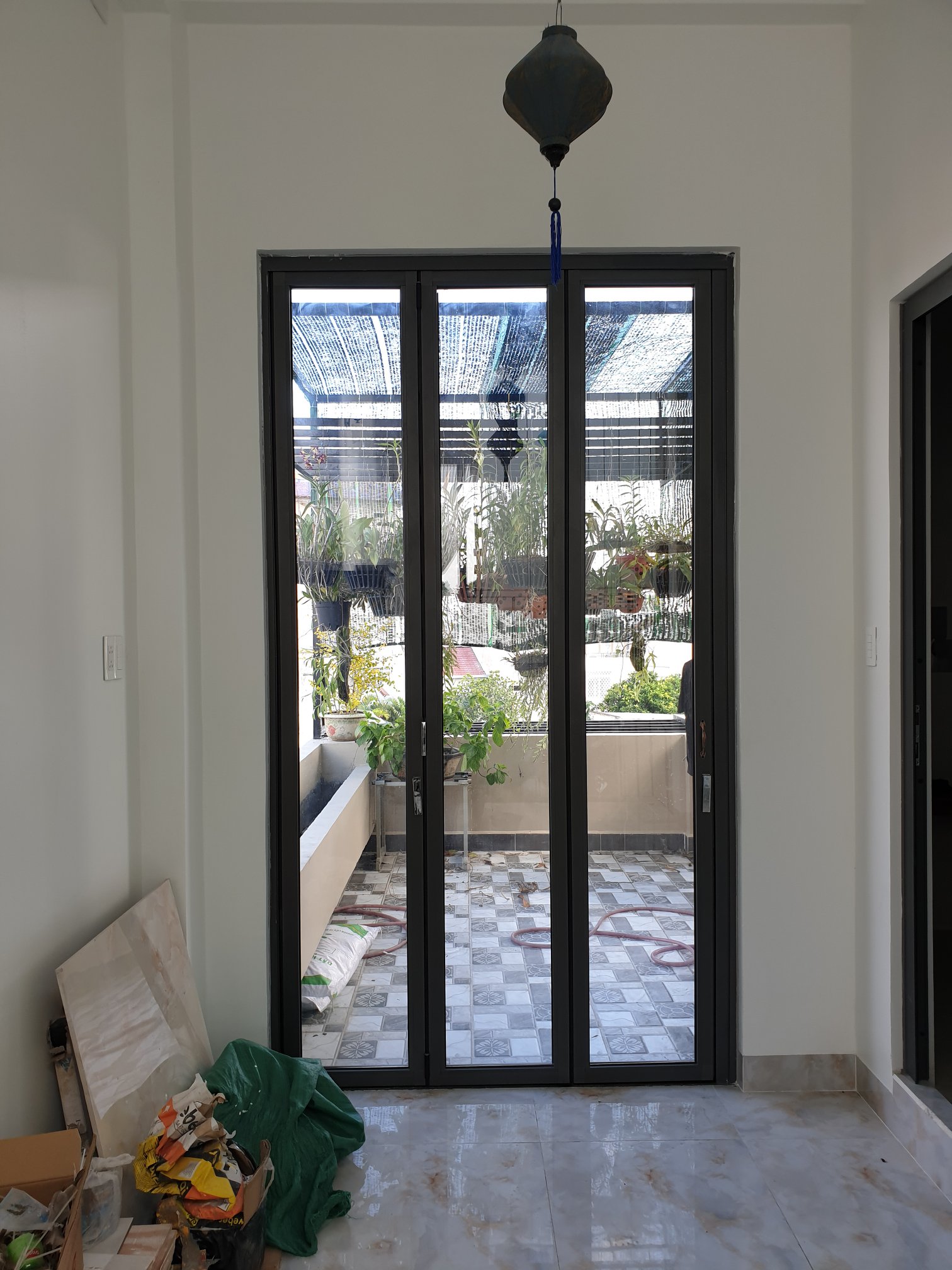 cửa xếp trượt 3 cánh